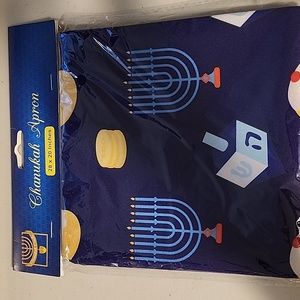 hanukkah apron 28 x 20 inches